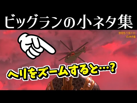 ビッグラン中しか見れない小ネタ集！！