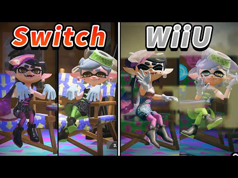 スプラトゥーン3【Switch】 dlc ハイカラシティ比較 まとめ (Switch VS WiiU)